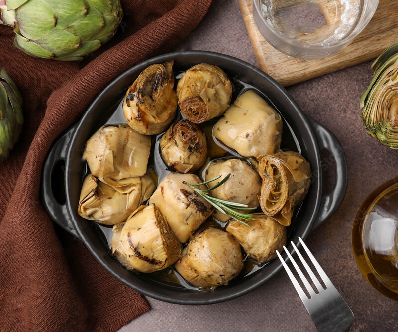 Alcachofas a la brasa