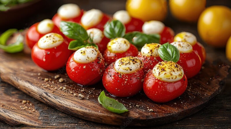 Pimientos sweet chili con cremoso de queso